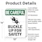 Signmission Safety Culture Sign, 10 in Width, Aluminum, Rectangle OS-2PACK-BC-A-1014-V-10104 - alternate 7